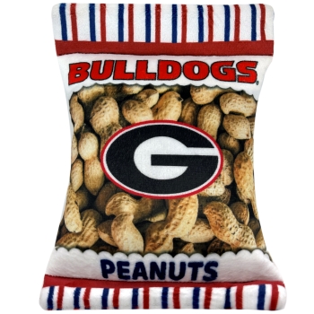 Georgia Bulldogs- Plush Peanut Bag Toy